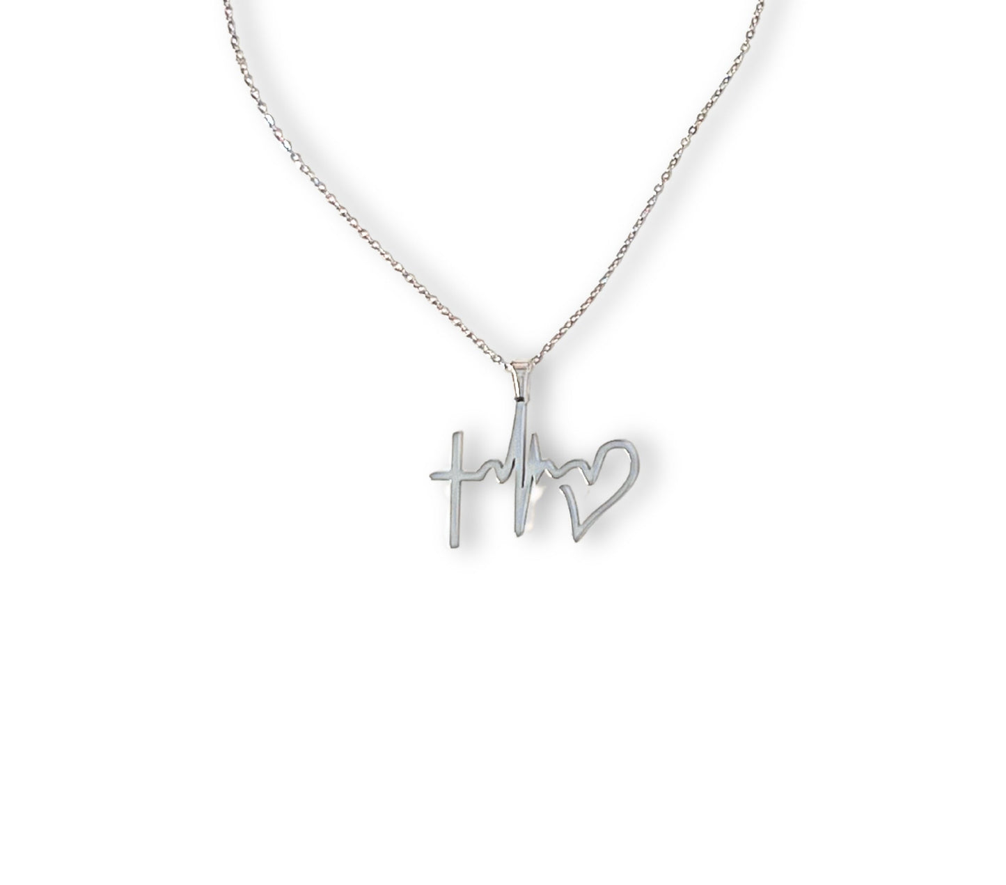 The Heart Cross Necklace