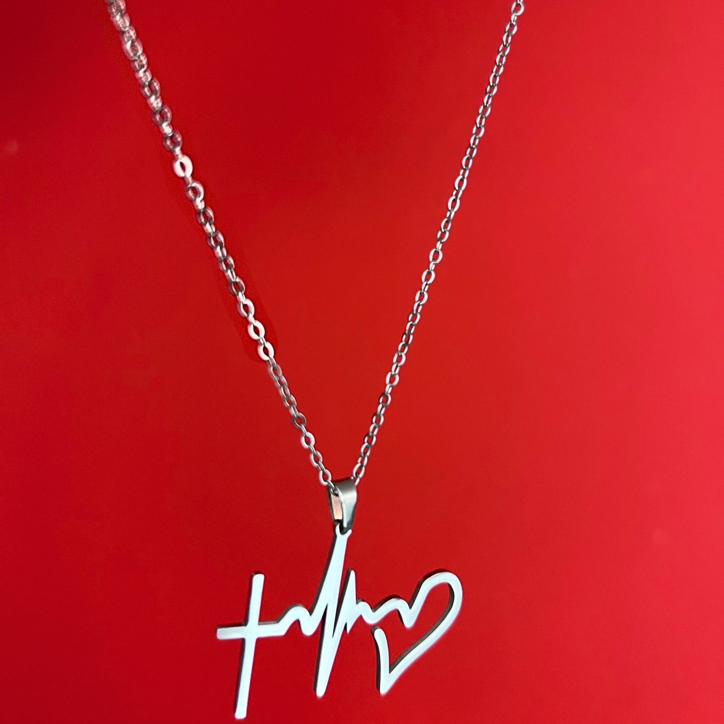 The Heart Cross Necklace
