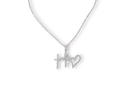 The Heart Cross Necklace